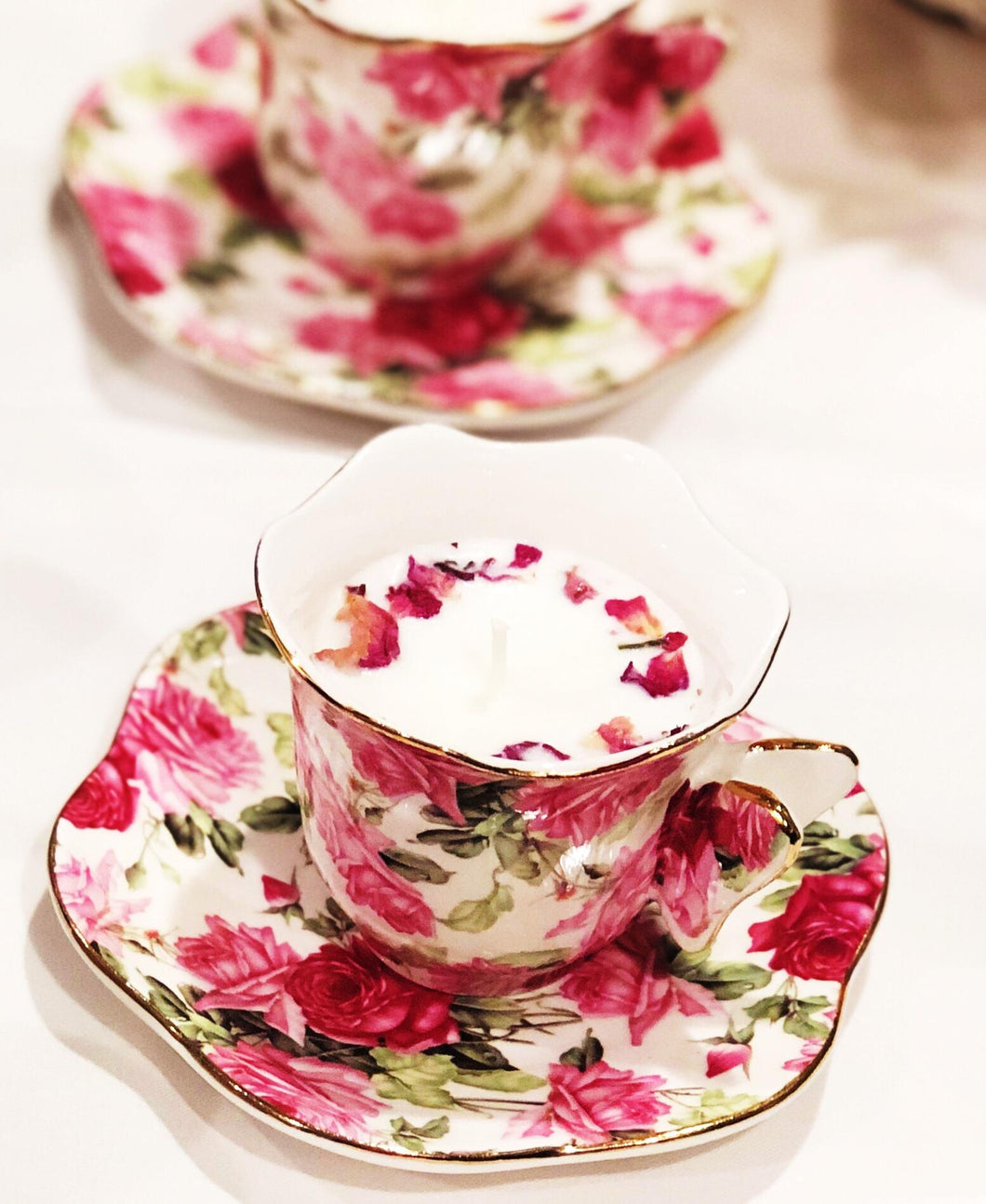 Tea Cup Candle