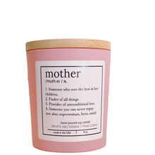 Load image into Gallery viewer, Mother Definition Matte Pink Tumbler Candle
